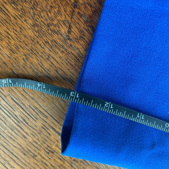 Tahari Arthur S Levine Elegant Cobalt Blue Office Workwear Career Dress Sz 12 - Picture 5 of 11